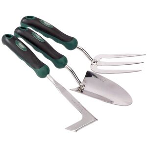 Draper 27436 Stainless Steel Heavy Duty Soft Grip Fork, Trowel & W... Draper 27436 Stainless Steel Heavy Duty Soft Grip Fork, Trowel & W...