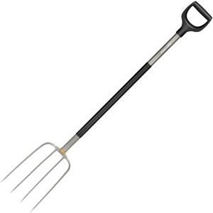 Fiskars 1071936 Manure Fork D-Grip Garden Tool Fibreglass Handle Fiskars 1071936 Manure Fork D-Grip Garden Tool Fibreglass Handle