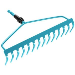 GARDENA 03168-20 Combisystem Bow Rake 36cm 14 Tines Durable Steel GARDENA 03168-20 Combisystem Bow Rake 36cm 14 Tines Durable Steel