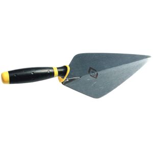CK Tools T529510 Brick Trowel Broad Heel Carbon Steel Soft Grip 250mm CK Tools T529510 Brick Trowel Broad Heel Carbon Steel Soft Grip 250mm