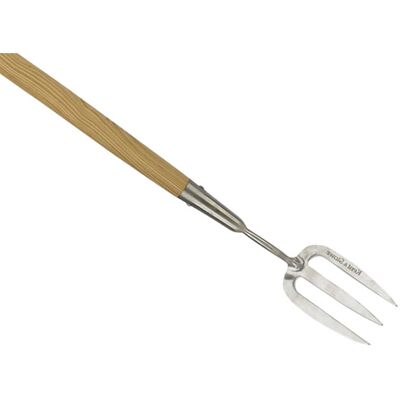 Kent & Stowe - 70100222 - Carbon Steel - 125 cm - Ash wood handle FSC - Long Handled Fork Kent & Stowe - 70100222 - Carbon Steel - 125 cm - Ash wood handle FSC - Long Handled Fork