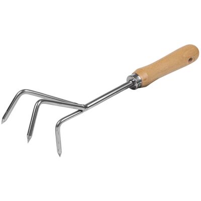 Sealey GTWH005 Premier Cultivator with Short Ash Handle & Stainles... Sealey GTWH005 Premier Cultivator with Short Ash Handle & Stainles...
