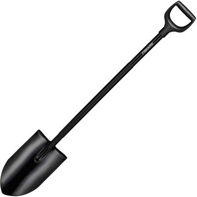 Fiskars XL Shovel - Ergonomic, Heavy-duty Boron Steel, 126.5cm Fiskars XL Shovel - Ergonomic, Heavy-duty Boron Steel, 126.5cm