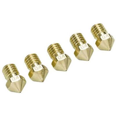 Makerbot Nozzle Pack 0.4 mm for 3D Printer - Compatible with Ultimaker 2+ and Extended+ Makerbot Nozzle Pack 0.4 mm for 3D Printer - Compatible with Ultimaker 2+ and Extended+