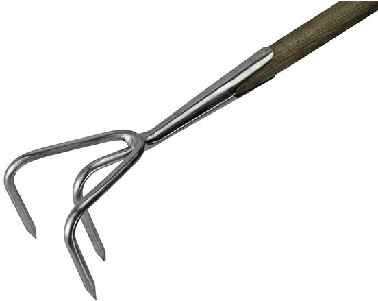 Faithfull FAIPRESCULSS Prestige Stainless Steel Cultivator Ash Handle