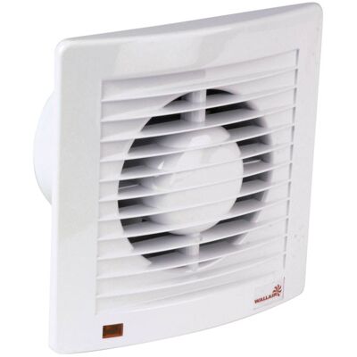 Wallair W-Style 100 Wall and Ceiling Fan - 230V, 95m³/h, 10cm Wallair W-Style 100 Wall and Ceiling Fan - 230V, 95m³/h, 10cm