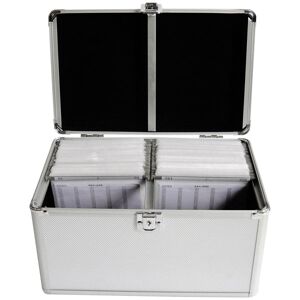 MediaRange BOX75 CD hardcase 200 CDs/DVDs/Blu-rays Aluminium Silver MediaRange BOX75 CD hardcase 200 CDs/DVDs/Blu-rays Aluminium Silver