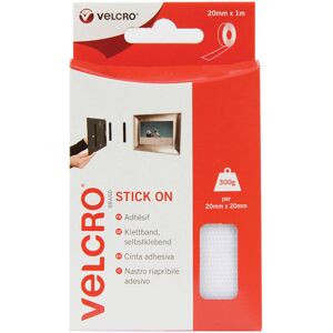 Velcro Europe S.A. VELCRO® Brand VEL-EC60220 Stick On Tape 20mm x 10m - Black