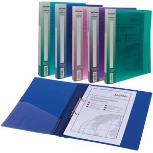 Snopake 10165 Ring Binder 2 Ring A4 Electra Assorted - Pack of 10 Snopake 10165 Ring Binder 2 Ring A4 Electra Assorted - Pack of 10