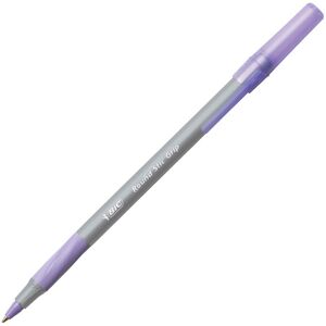 BiC Purple Round Stic Grip Ball Pen (Pack of 40) BiC Purple Round Stic Grip Ball Pen (Pack of 40)