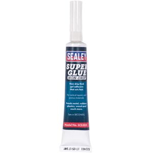 Sealey SCS303 Super Glue Non-Drip Gel 20g Pack of 20 Sealey SCS303 Super Glue Non-Drip Gel 20g Pack of 20