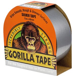 Gorilla Glue 3044910 Gorilla Tape 48mm x 11m Silver Gorilla Glue 3044910 Gorilla Tape 48mm x 11m Silver