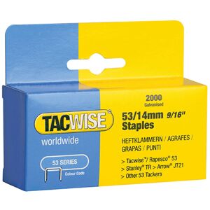 Tacwise Model 0337 Light-Duty Staples 12mm - Staples Tacwise Model 0337 Light-Duty Staples 12mm - Staples