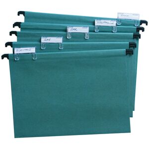 Cathedral Products FP20A4 Suspension Files 20 Pack - A4 Green Cathedral Products FP20A4 Suspension Files 20 Pack - A4 Green