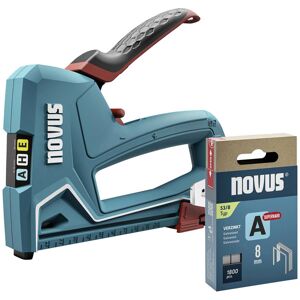 Novus 030-0462 Handheld Stapler, Type 11/53F, Staples 6-14 mm, Pro... Novus 030-0462 Handheld Stapler, Type 11/53F, Staples 6-14 mm, Pro...