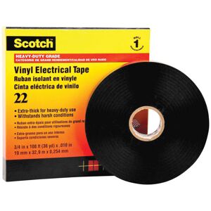 Scotch SUPER88-38X33 Vinyl Electrical Tape 38mmx33m Black Flame-Re... Scotch SUPER88-38X33 Vinyl Electrical Tape 38mmx33m Black Flame-Re...