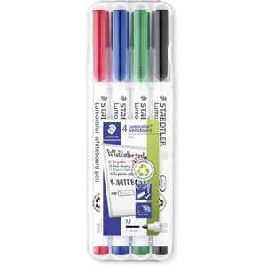 Staedtler 301 WP4 Lumocolor whiteboard pen 4 pcs black red blue green Staedtler 301 WP4 Lumocolor whiteboard pen 4 pcs black red blue green