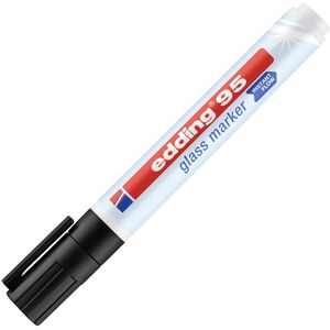 Edding 4-95-4-1 Glass marker pens multi-colour water-based for gla... Edding 4-95-4-1 Glass marker pens multi-colour water-based for gla...