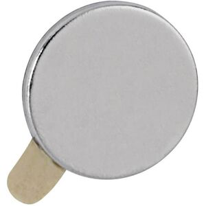 Maul 6167196 Neodym magnet Disc Self-adhesive Silver 10 mm x 1 mm ... Maul 6167196 Neodym magnet Disc Self-adhesive Silver 10 mm x 1 mm ...