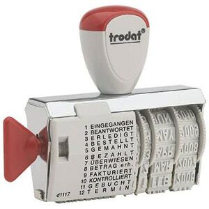 Trodat 54340 Multi-word stamp Black 56 x 4 mm Trodat 54340 Multi-word stamp Black 56 x 4 mm
