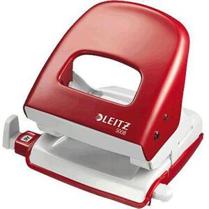 Leitz 50080025 NeXXt Office Hole Punch Red 2-Hole 30 Sheet Capacit... Leitz 50080025 NeXXt Office Hole Punch Red 2-Hole 30 Sheet Capacit...
