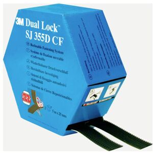 3M 7100297488 Dual Lock SJ355D CF Hook & Loop Tape 5000 mm x 25 mm... 3M 7100297488 Dual Lock SJ355D CF Hook & Loop Tape 5000 mm x 25 mm...