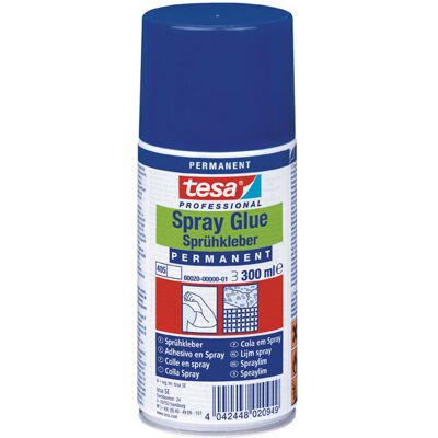 tesa® 60021 Professional Permanent Spray Glue 500ml tesa® 60021 Professional Permanent Spray Glue 500ml