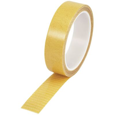 Toolcraft Double-Sided Transparent Tape - Adhesive, Reinforced, 10m x 50mm Toolcraft Double-Sided Transparent Tape - Adhesive, Reinforced, 10m x 50mm