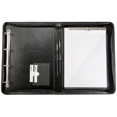Parat 5071000021 PARADOC Notepad A4 Durable Leather Zip Pen Holders Parat 5071000021 PARADOC Notepad A4 Durable Leather Zip Pen Holders