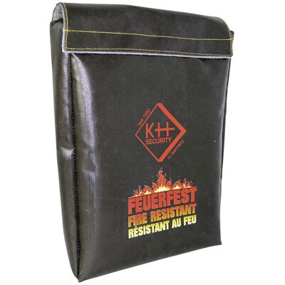 KH-security 370190 Deluxe Fireproof Briefcase: 500°C Heat Resistan... KH-security 370190 Deluxe Fireproof Briefcase: 500°C Heat Resistan...