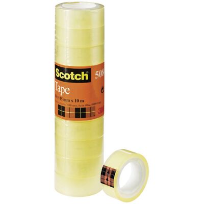 Scotch M8101966 Magic 810 Tape 66 m x 19 mm Transparent Invisible ... Scotch M8101966 Magic 810 Tape 66 m x 19 mm Transparent Invisible ...