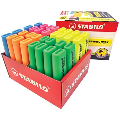 STABILO UK/70/32-1 STABILO BOSS ORIGINAL Highlighter - Assorted - ... STABILO UK/70/32-1 STABILO BOSS ORIGINAL Highlighter - Assorted - ...