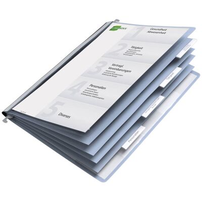 Durable 255406 Personnel Folder 5 compartments Blue Durable 255406 Personnel Folder 5 compartments Blue