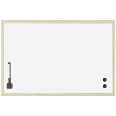 Magnetoplan 1240988 Whiteboard with accessories durable white surface Magnetoplan 1240988 Whiteboard with accessories durable white surface