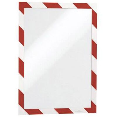 Durable 4944132 Duraframe Security A4 Red White Magnetic Frame 238... Durable 4944132 Duraframe Security A4 Red White Magnetic Frame 238...