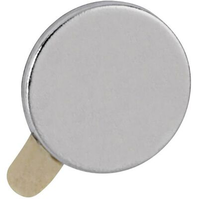 Maul 6167196 Neodym magnet Disc Self-adhesive Silver 10 mm x 1 mm ... Maul 6167196 Neodym magnet Disc Self-adhesive Silver 10 mm x 1 mm ...