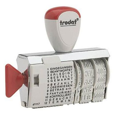 Trodat 54340 Multi-word stamp Black 56 x 4 mm Trodat 54340 Multi-word stamp Black 56 x 4 mm