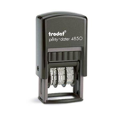 Trodat 76650 Printy-Dater Date stamp 23 x 12 mm Black Trodat 76650 Printy-Dater Date stamp 23 x 12 mm Black
