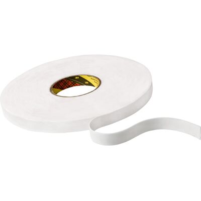 3M™ KT777306350 9508W Double Sided Polyethylene Foam Tape 19mm x 66m 3M™ KT777306350 9508W Double Sided Polyethylene Foam Tape 19mm x 66m