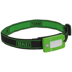 Sealey LED360HTR Rechargeable Head Torch 2W COB LED Auto Sensor Red Sealey LED360HTR Rechargeable Head Torch 2W COB LED Auto Sensor Red