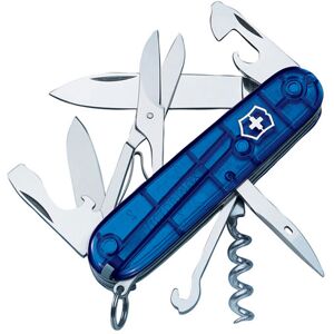 Victorinox 13703T2B1 Climber Swiss Army Knife Translucent Blue Bli... Victorinox 13703T2B1 Climber Swiss Army Knife Translucent Blue Bli...