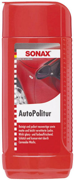 Sonax 300200 Car Polish 500ml Protects with Carnauba Wax Restores ...