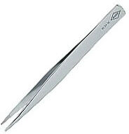 Knipex 92 84 18 Precision Tweezers Rectangular Blunt 125mm
