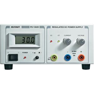 VOLTCRAFT PS-1302 D 60W Single Output Variable DC Bench Power Supply VOLTCRAFT PS-1302 D 60W Single Output Variable DC Bench Power Supply