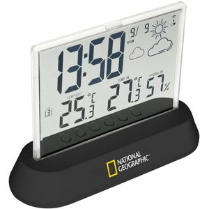National Geographic Transparent Weather Station Clock National Geographic Transparent Weather Station Clock