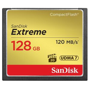 Sandisk Extreme 120MB sec 800x Compact Flash Card 128GB