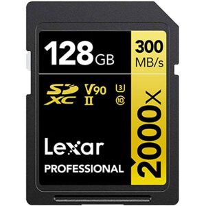 Lexar Professional 2000x SDXC UHS-II Card 128GB