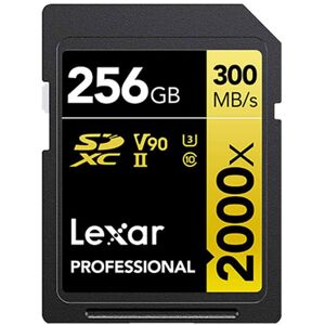 Lexar Professional 2000x SDXC UHS-II Card 256GB