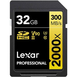 Lexar Professional 2000x SDHC UHS-II Card 32GB