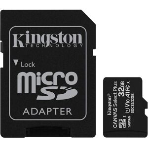 Kingston Canvas Select Plus MicroSD 100MBs Class 10 32GB